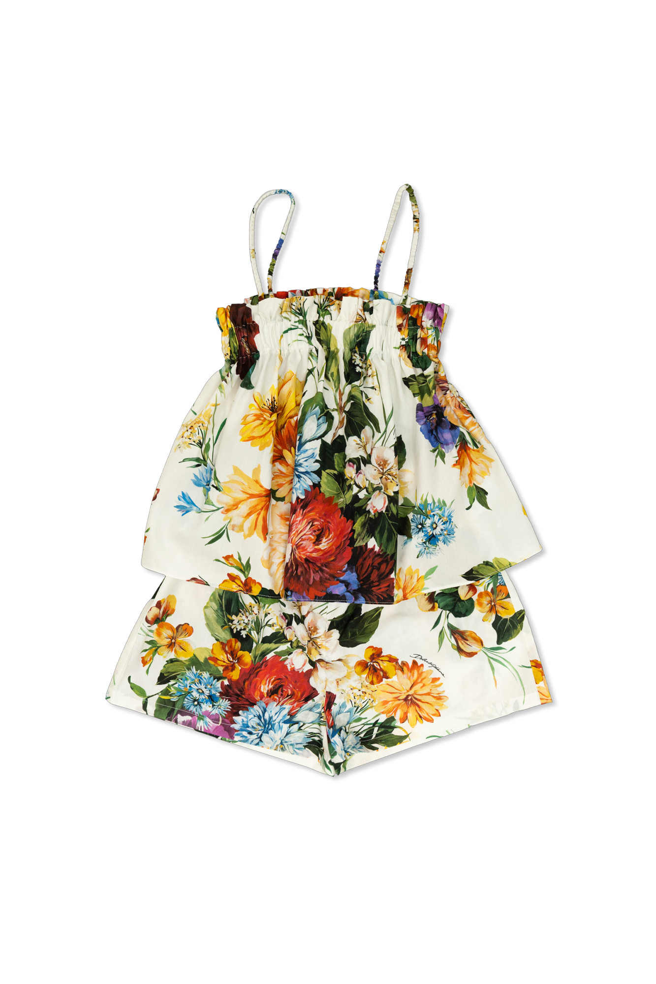 キッズワンピース・オールインワン Dolce & Gabbana TOP SET WITH SHORTS (L51U10K HS5TVHA5PC) Multicolour Set: top and shorts Dolce & Gabbana Kids